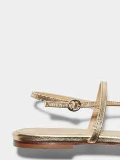 Ella Leather Toe-Post Sandals