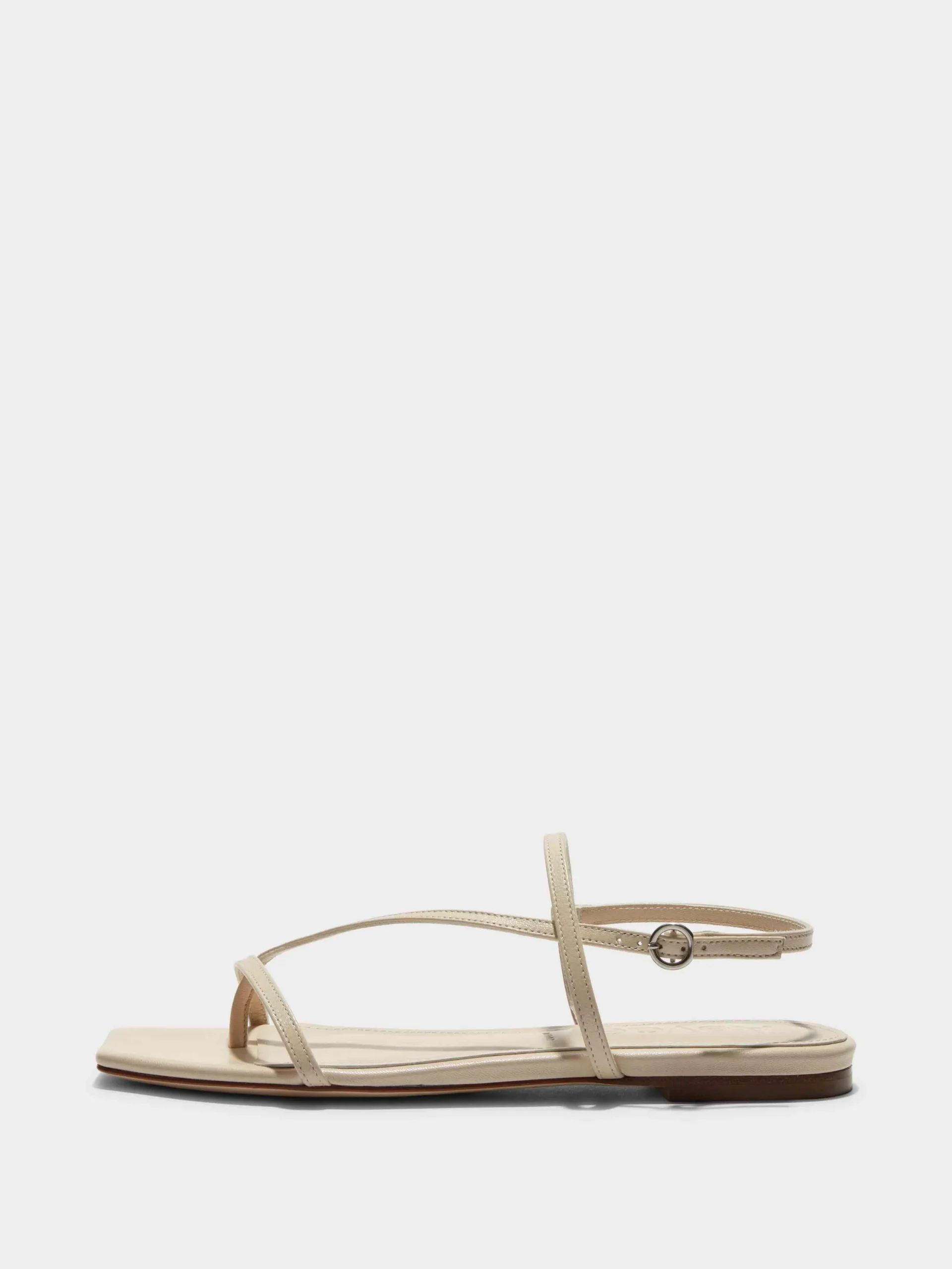 Ella Leather Toe-Post Sandals