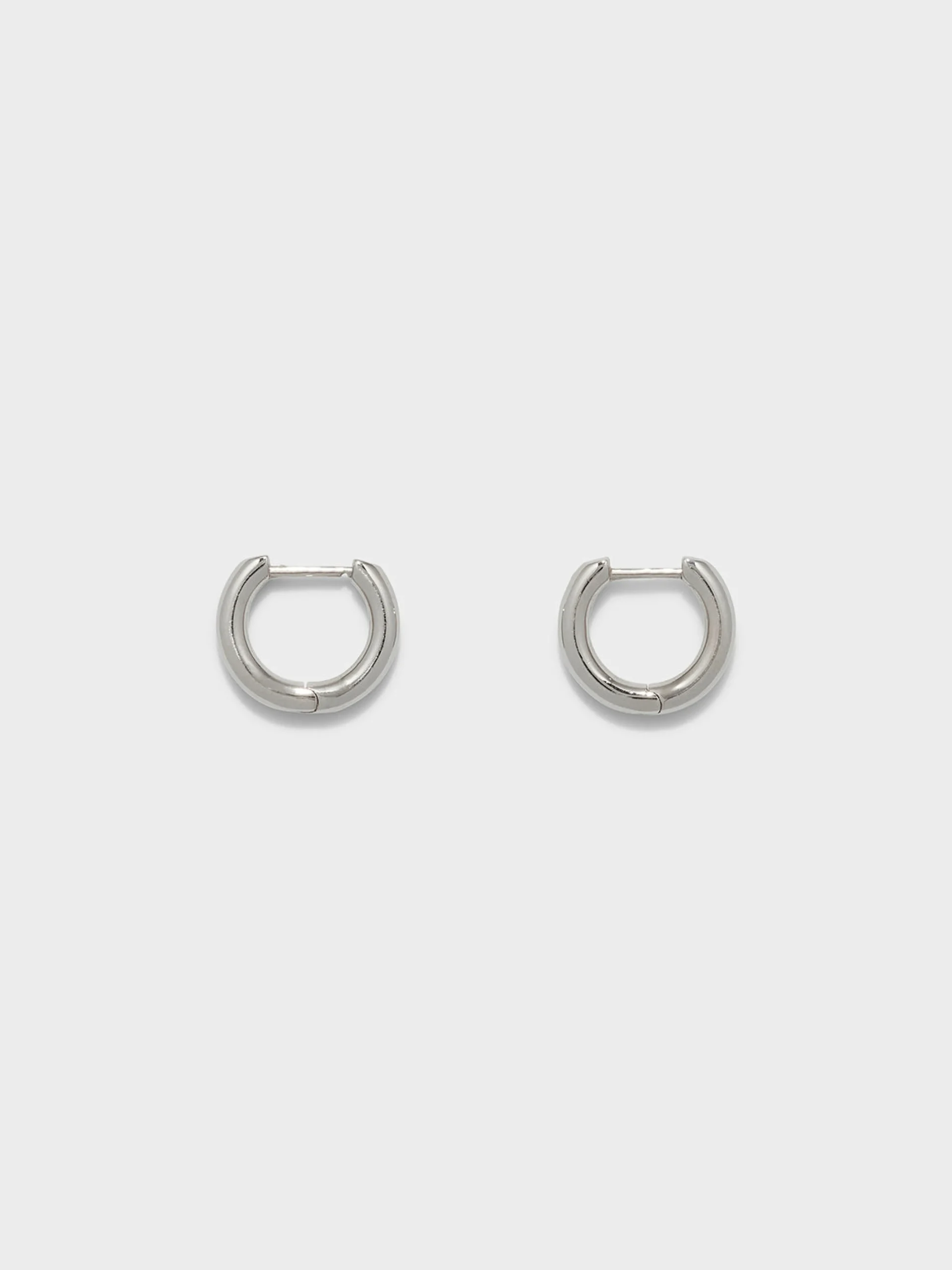 Elliot Palladium-Plated Hoop Earrings
