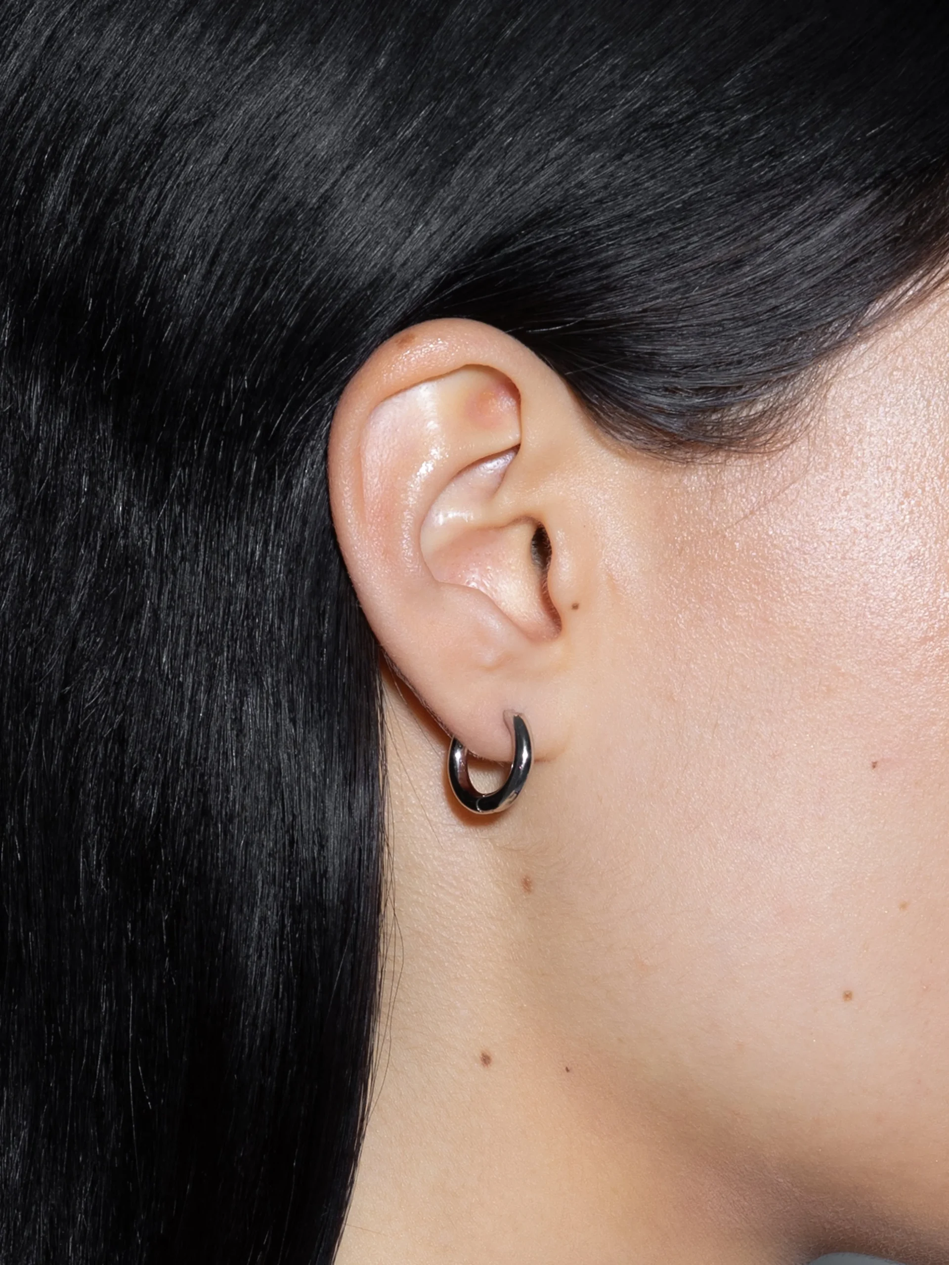 Elliot Palladium-Plated Hoop Earrings