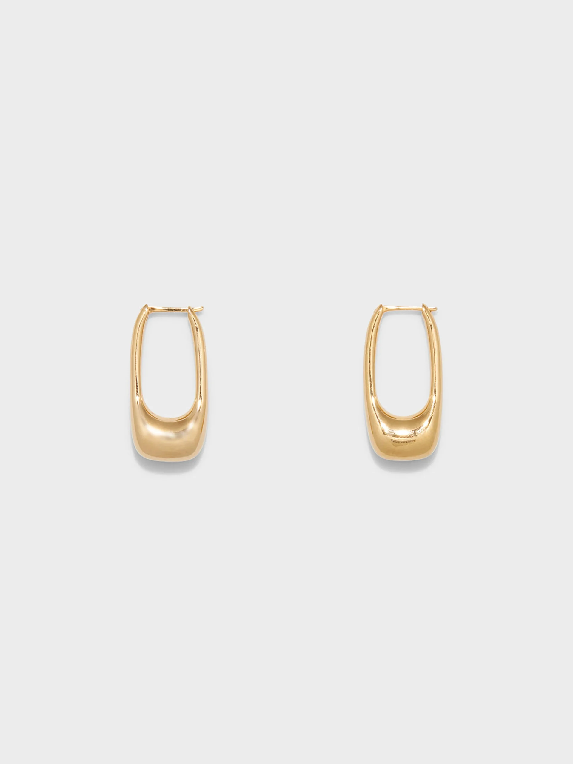 Ellis 18kt Gold-Plated Hoop Earrings