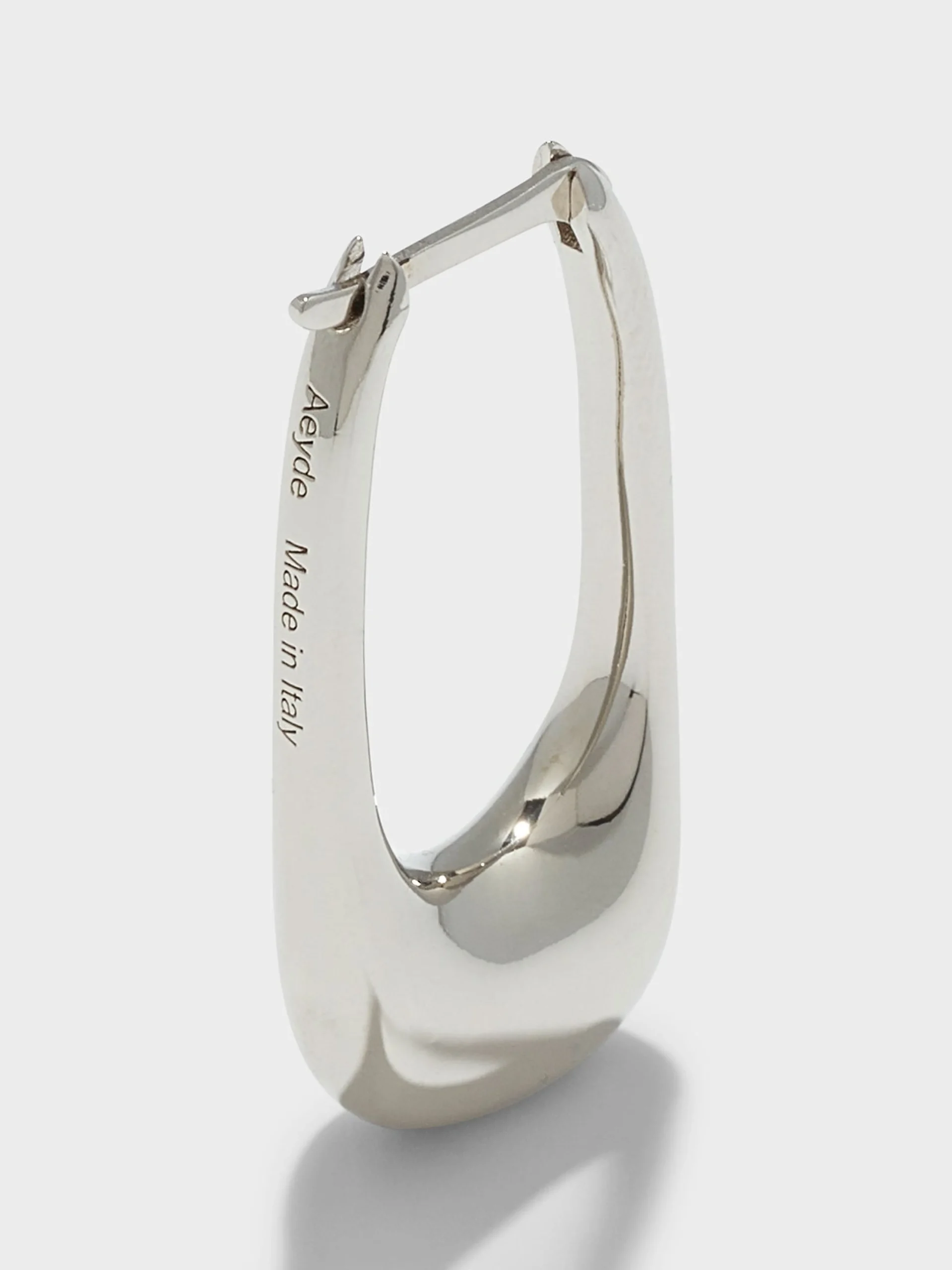 Ellis Palladium-Plated Hoop Earrings