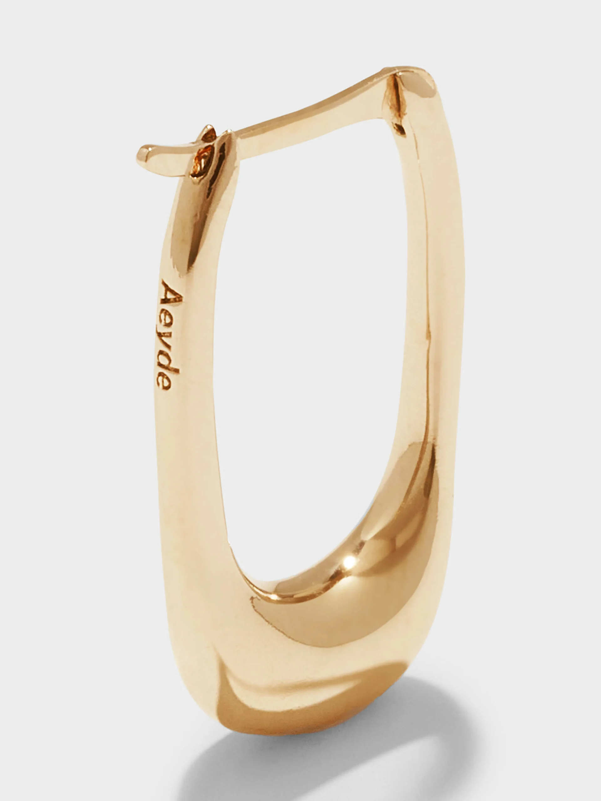 Elton 18kt Gold-Plated Hoop Earrings