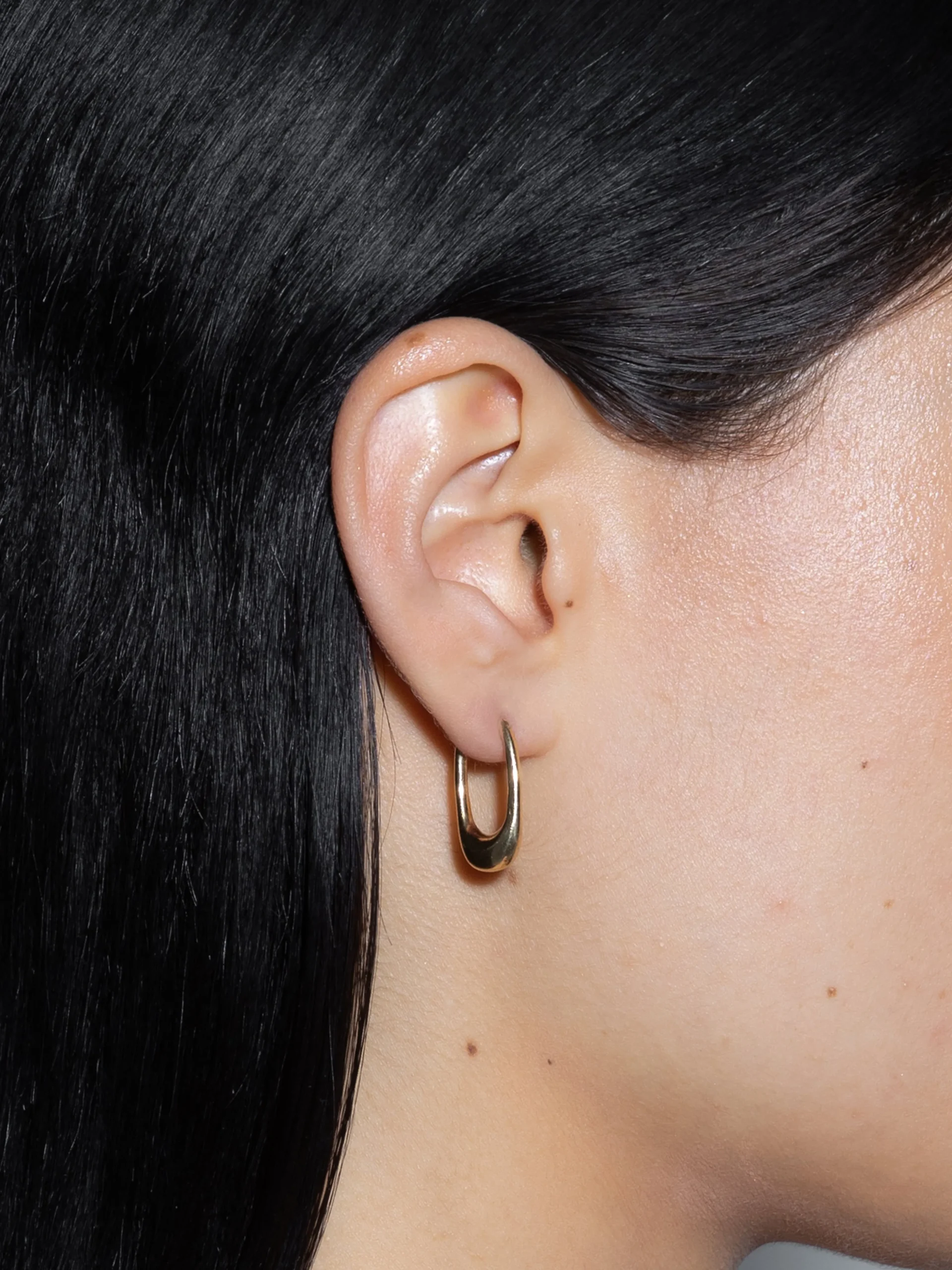 Elton 18kt Gold-Plated Hoop Earrings