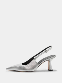 Fernanda Leather Slingback Pumps