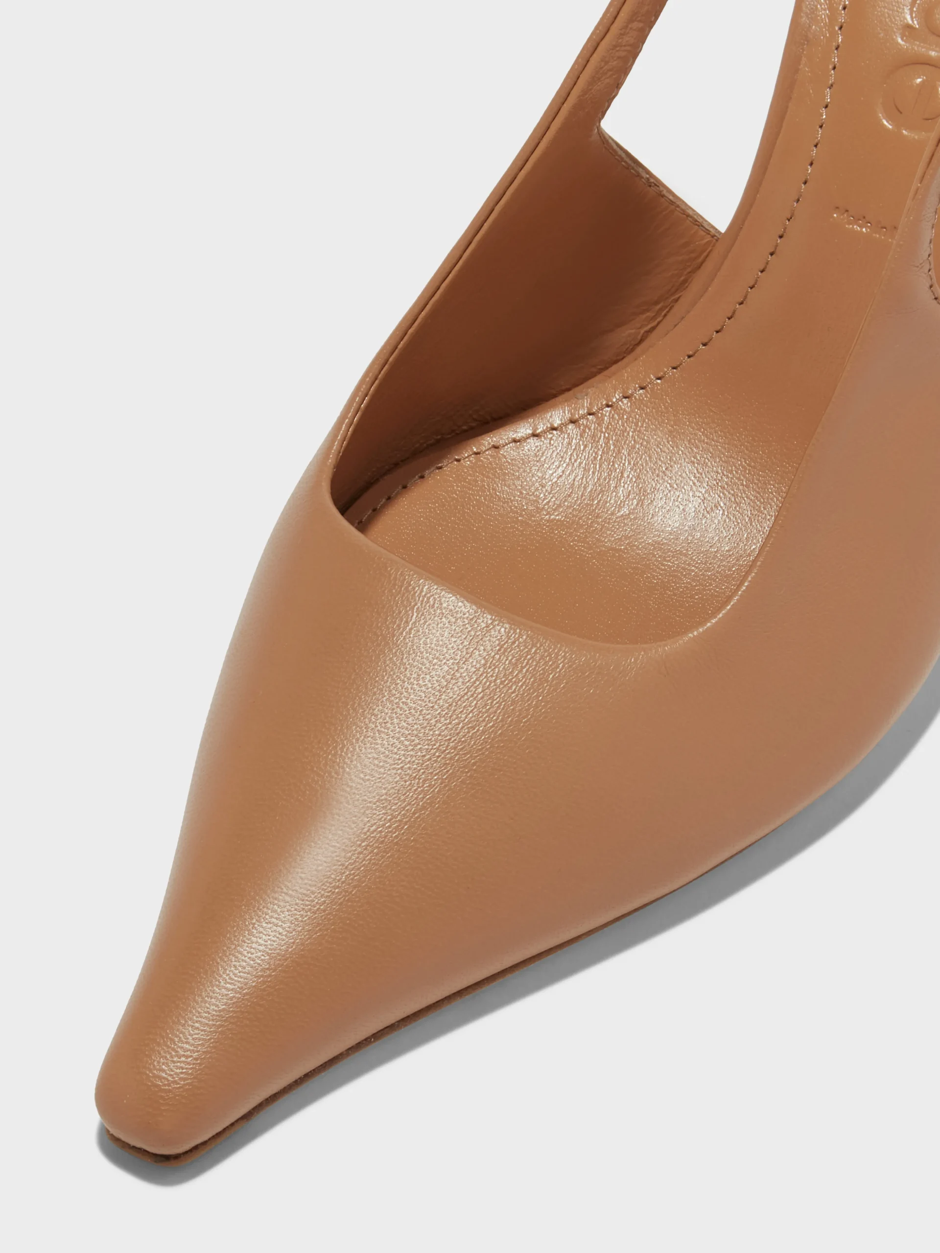 Fernanda Leather Slingback Pumps