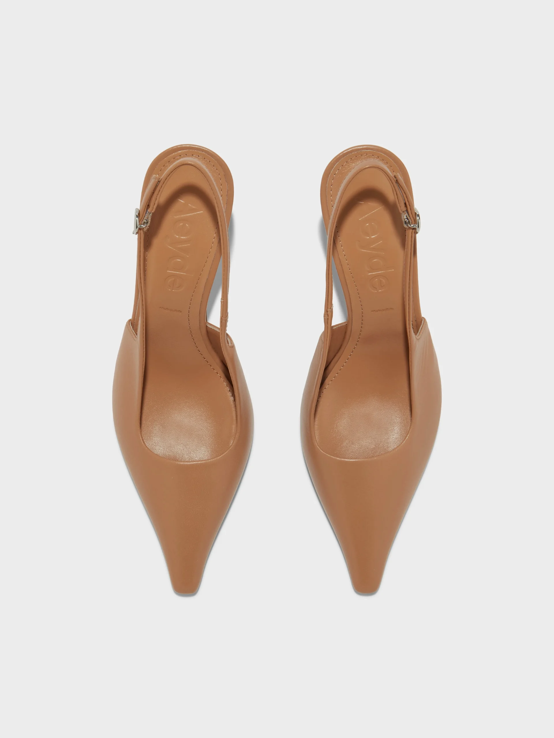 Fernanda Leather Slingback Pumps
