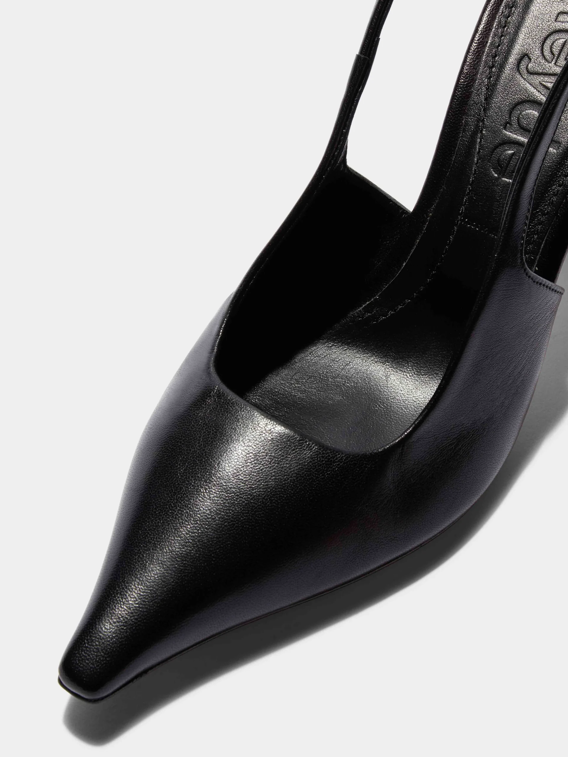 Fernanda Leather Slingback Pumps