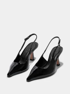Fernanda Leather Slingback Pumps