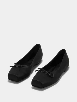 Gabriella Satin Ballet Flats