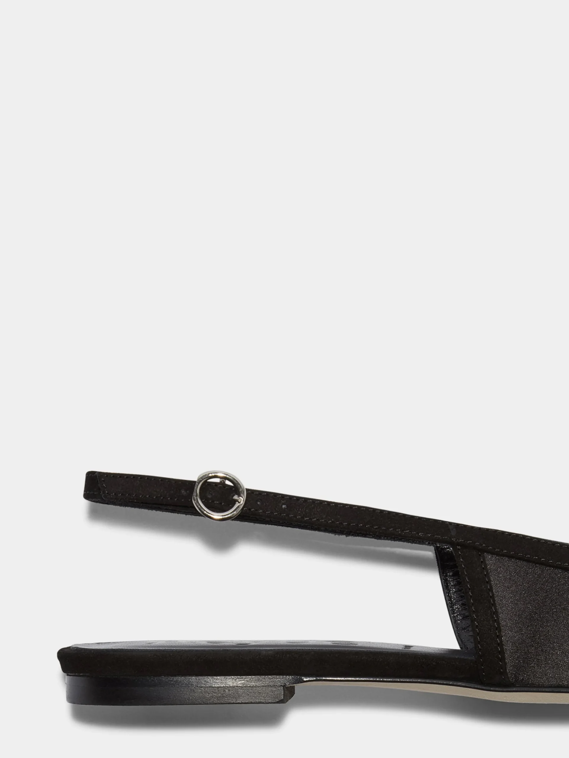 Geraldine Satin Toe-Cap Slingback