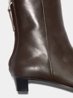 Harriet Leather Ankle Boots