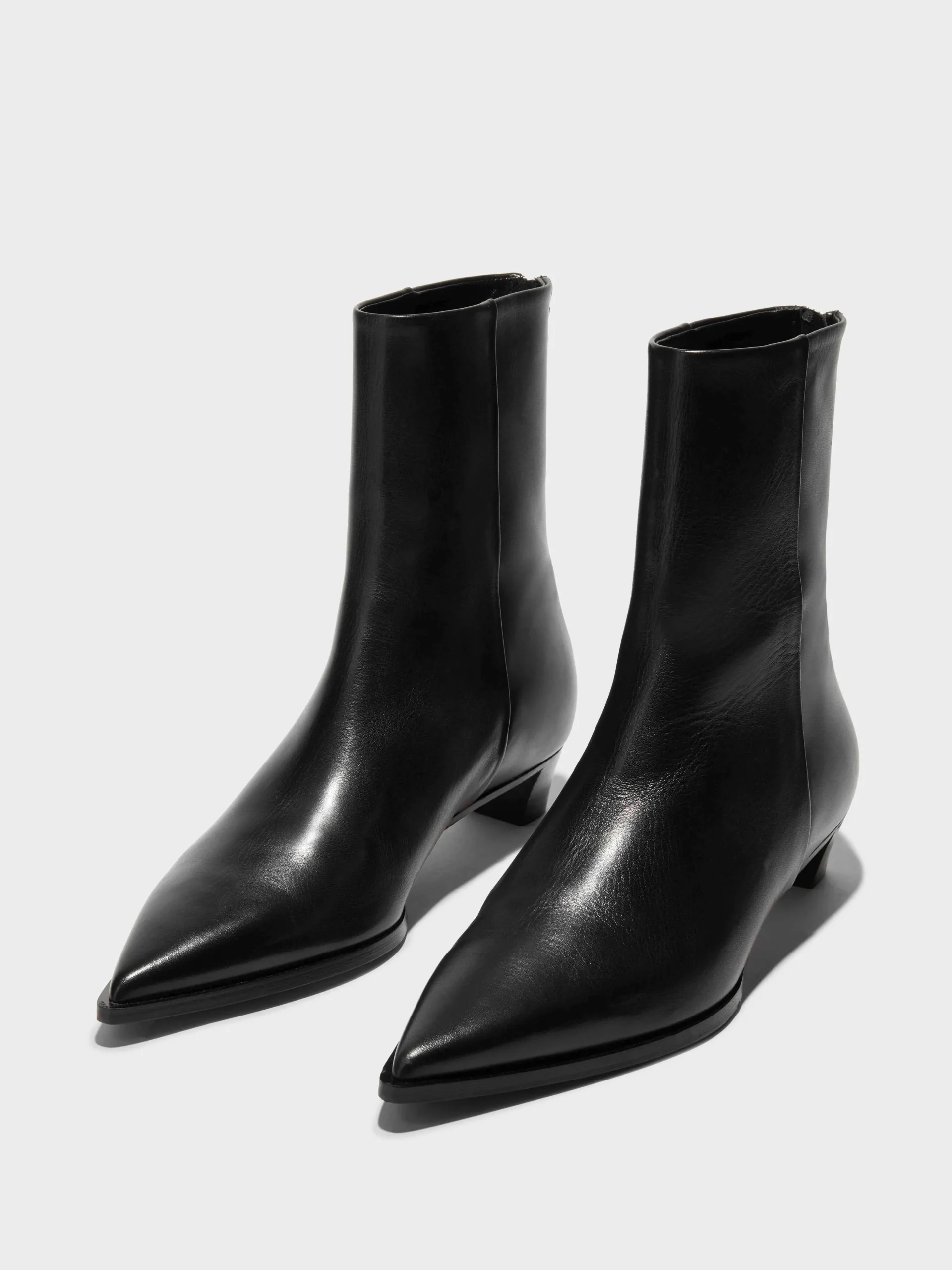 Harriet Leather Ankle Boots
