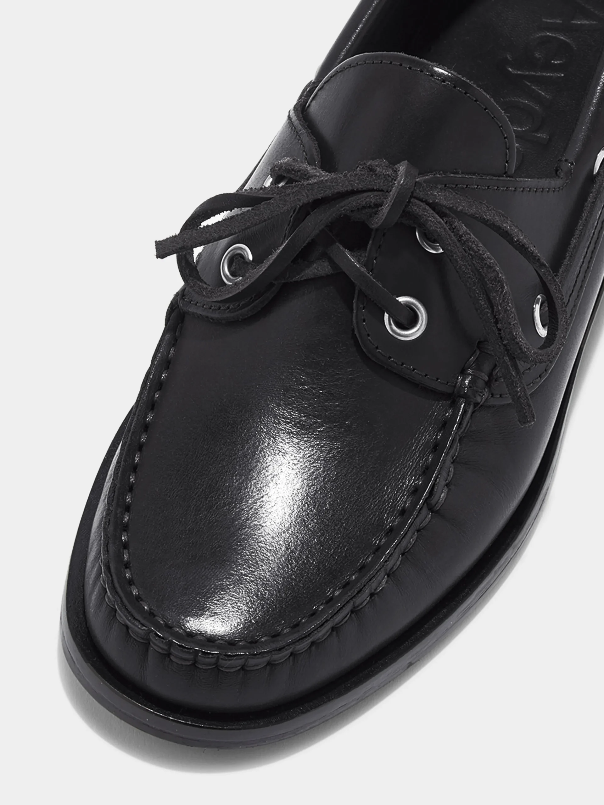 Harris Leather Moccasin Flats