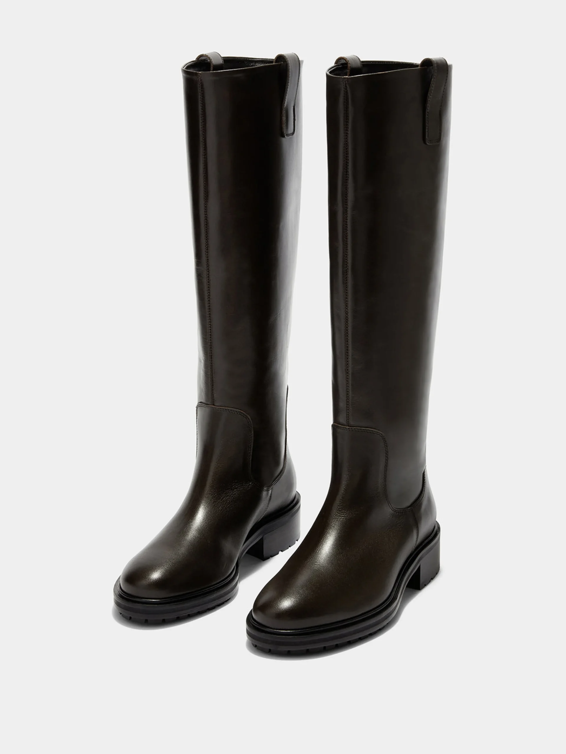 Henry Leather Knee-High Boots