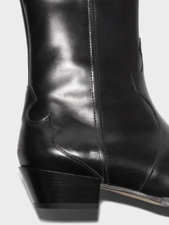 Hester Leather Cowboy Boots