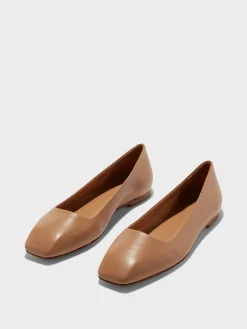 Ida Leather Ballet Flats