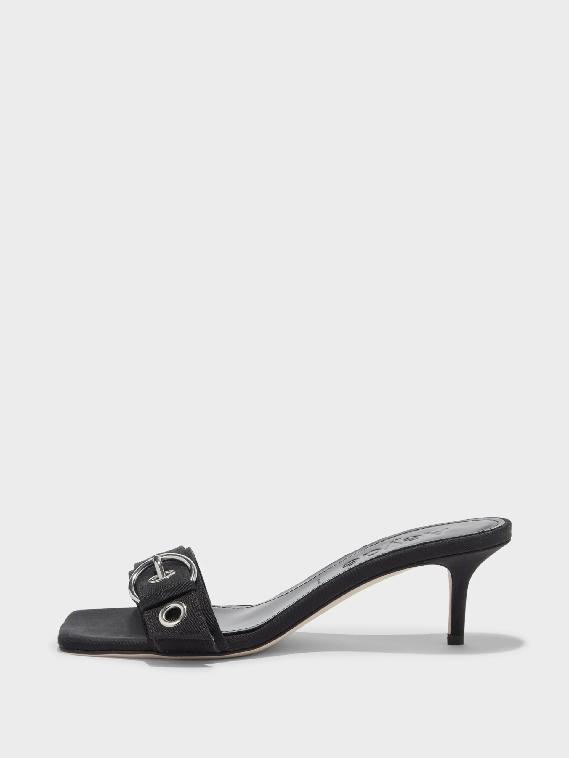Ilvy Eyelet Grosgrain Mules