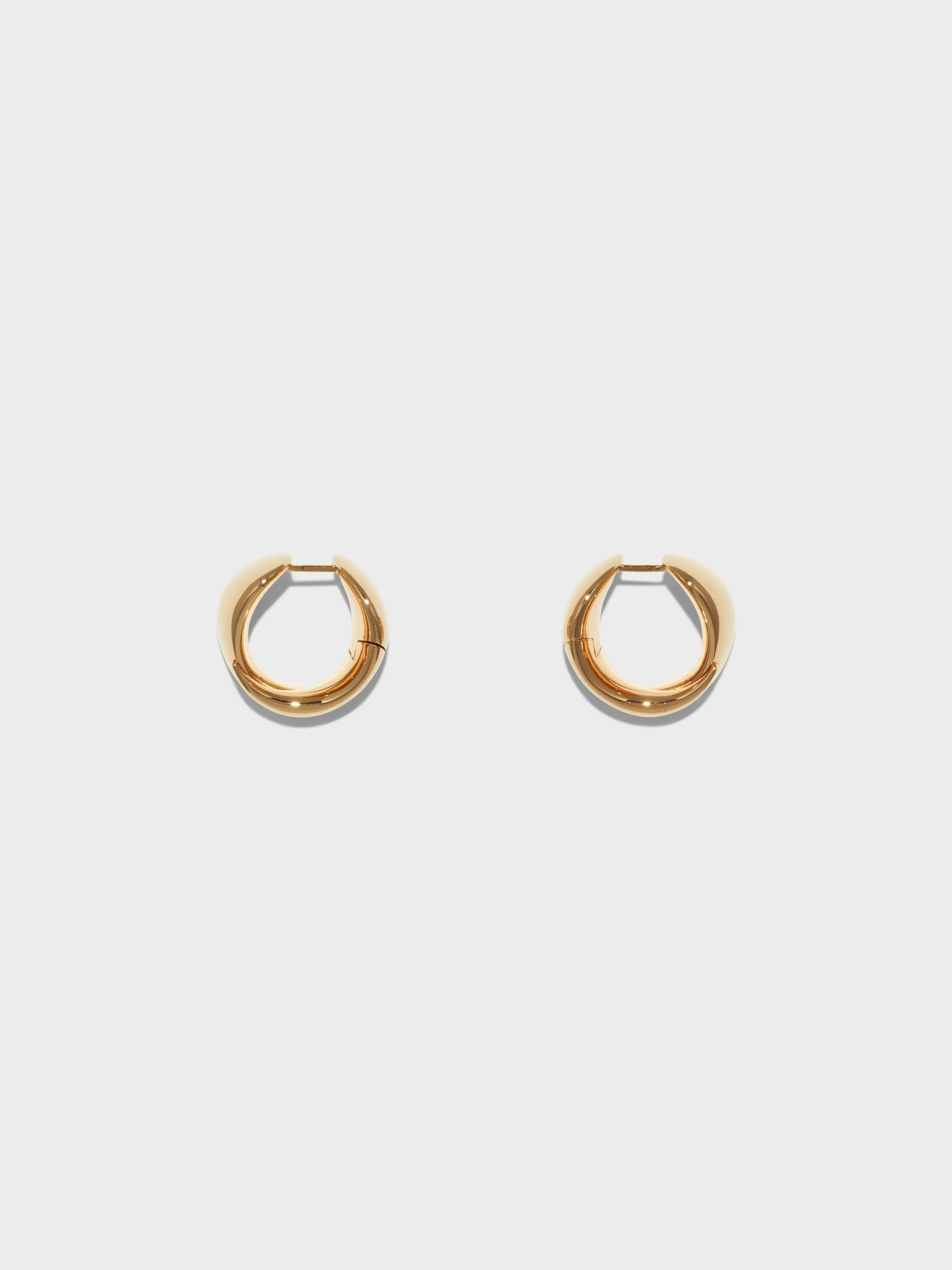 Junior Medium 18kt Gold-Plated Earrings