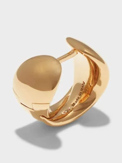 Junior Medium 18kt Gold-Plated Earrings