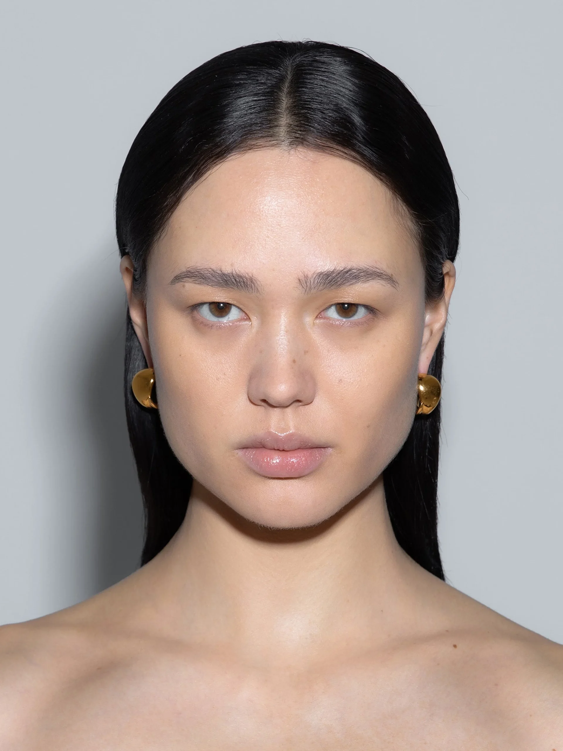 Junior Medium 18kt Gold-Plated Earrings