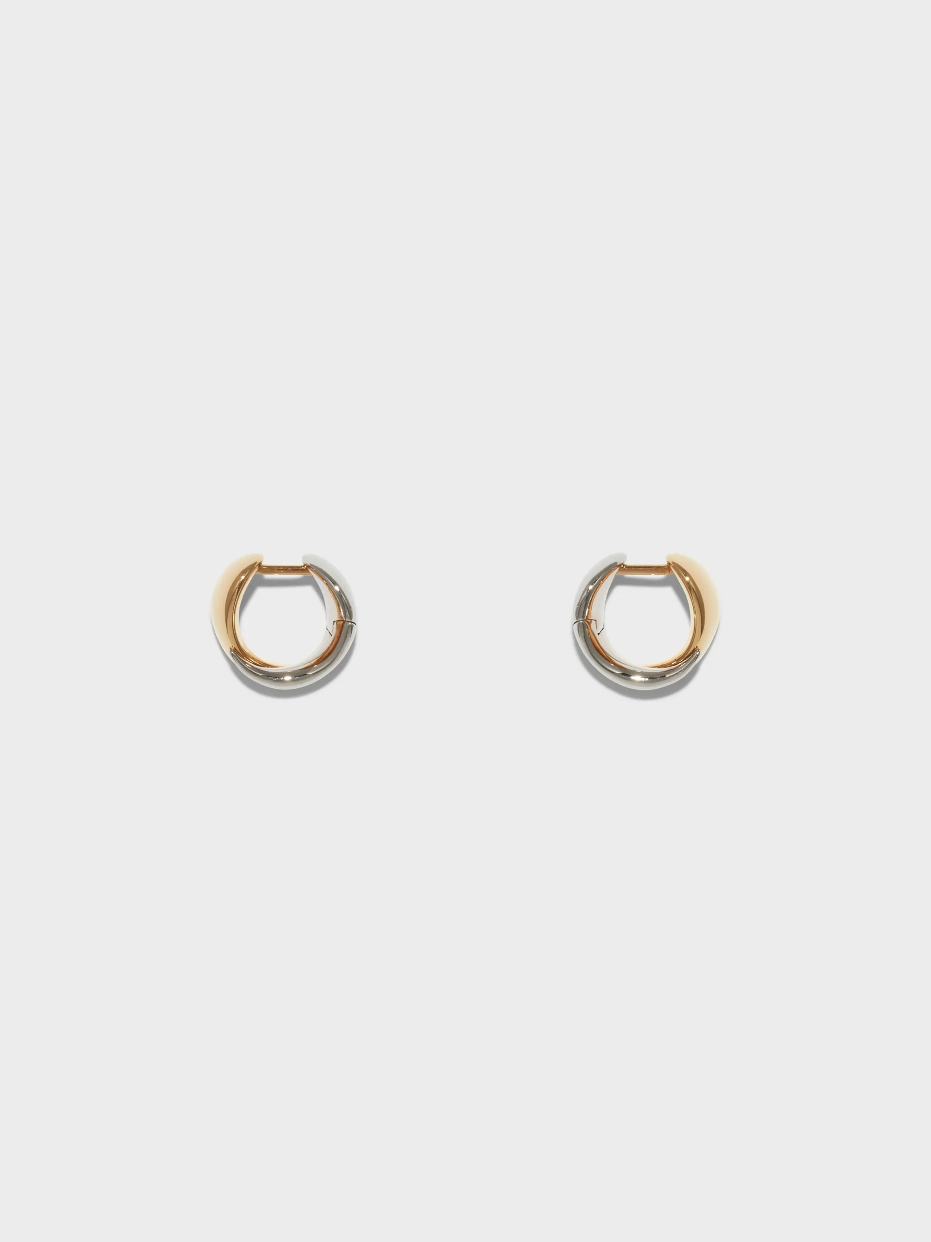 Junior Small 18kt Gold and Palladium-Plated Earrings