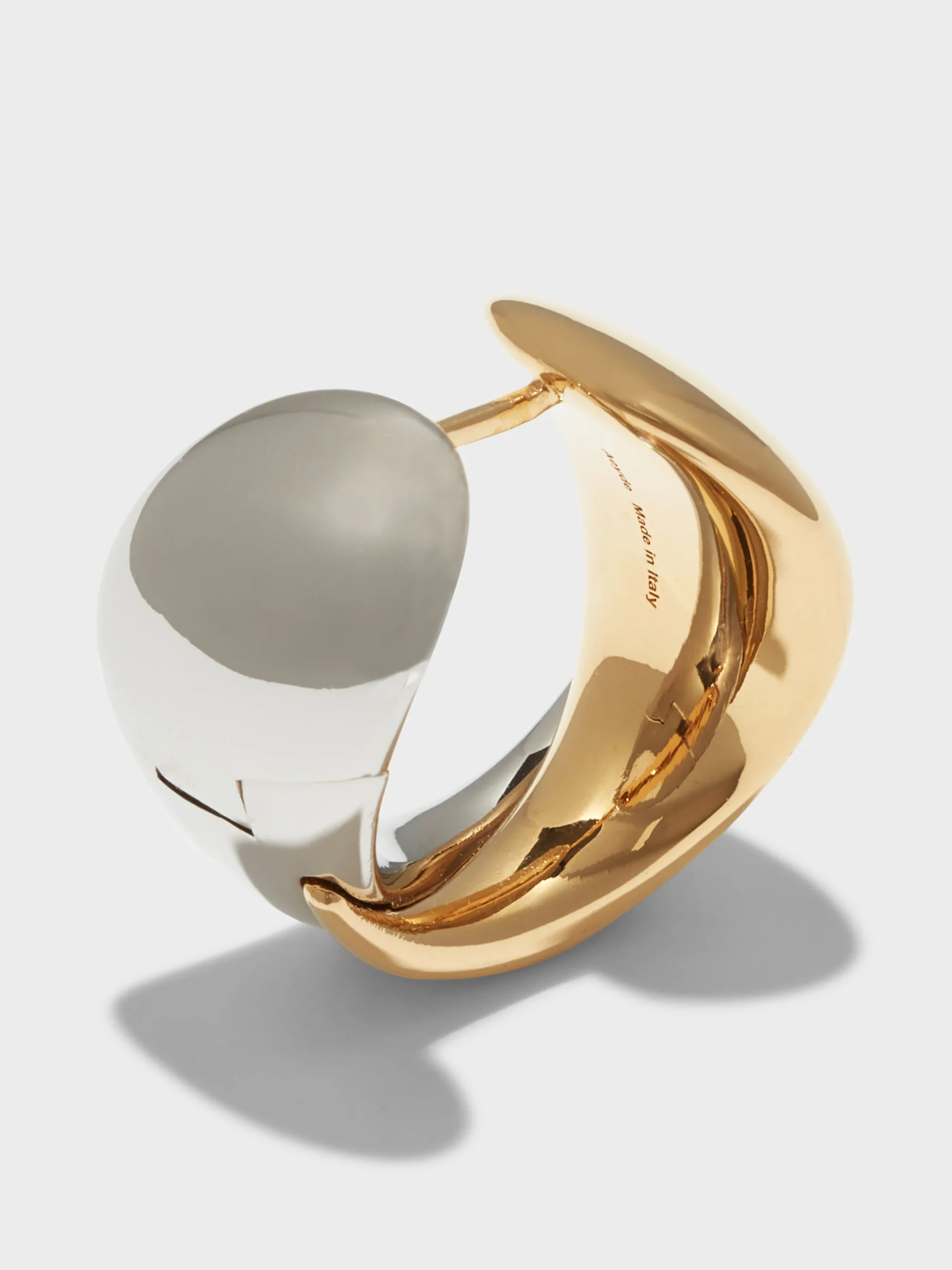 Junior Small 18kt Gold and Palladium-Plated Earrings