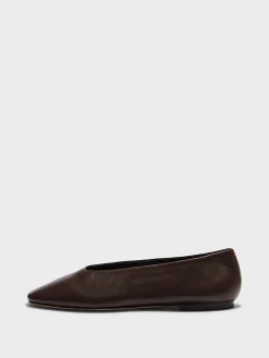 Kirsten Leather Ballet Flats