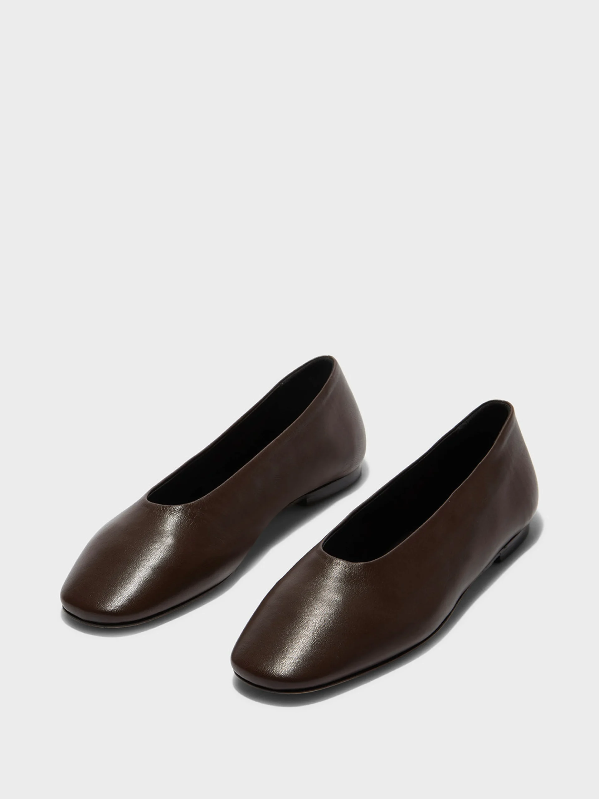 Kirsten Leather Ballet Flats