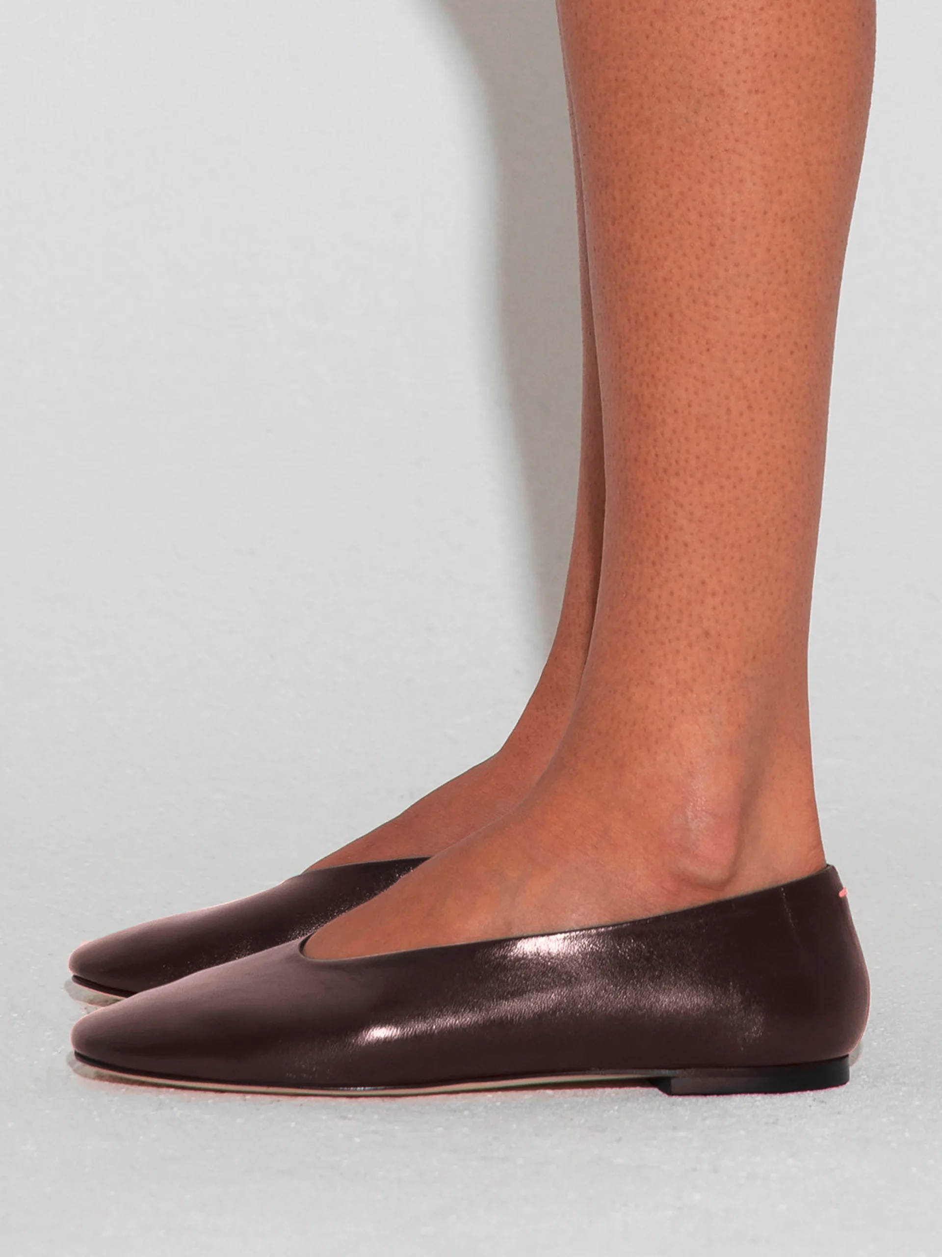 Kirsten Leather Ballet Flats