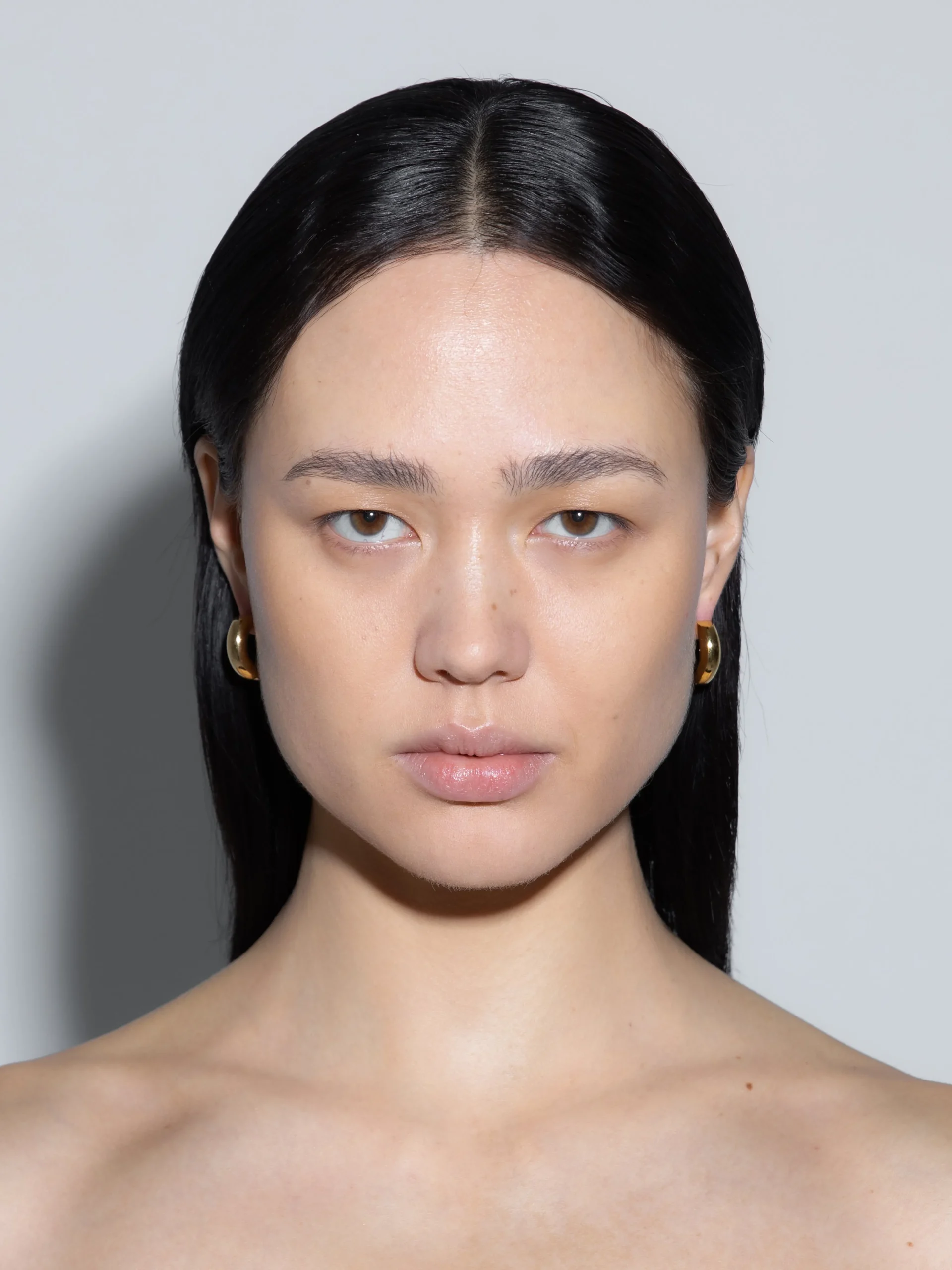 Laurie Medium 18kt Gold and Palladium-Plated Hoop Earrings