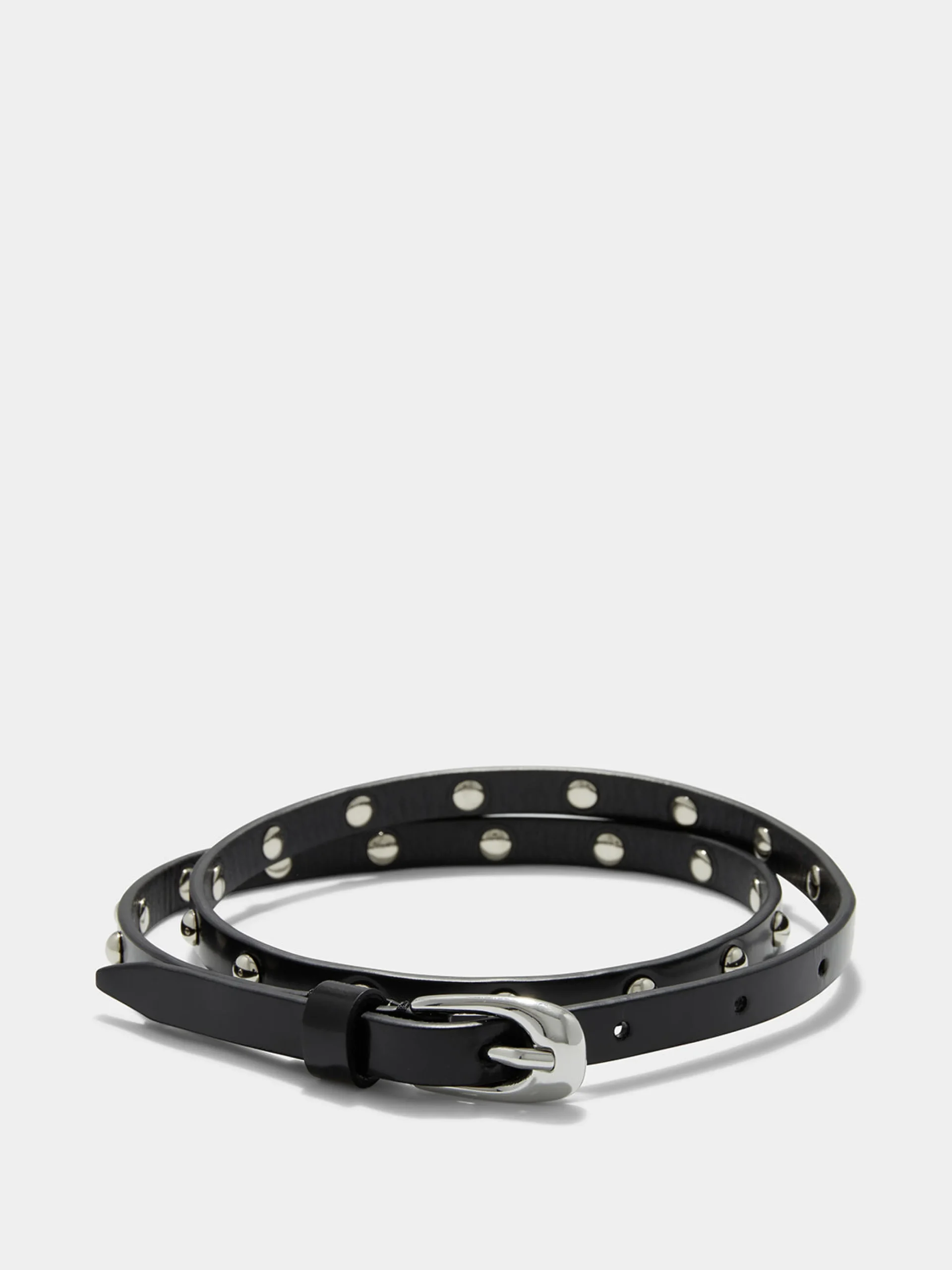 Liam Studded Leather Belt