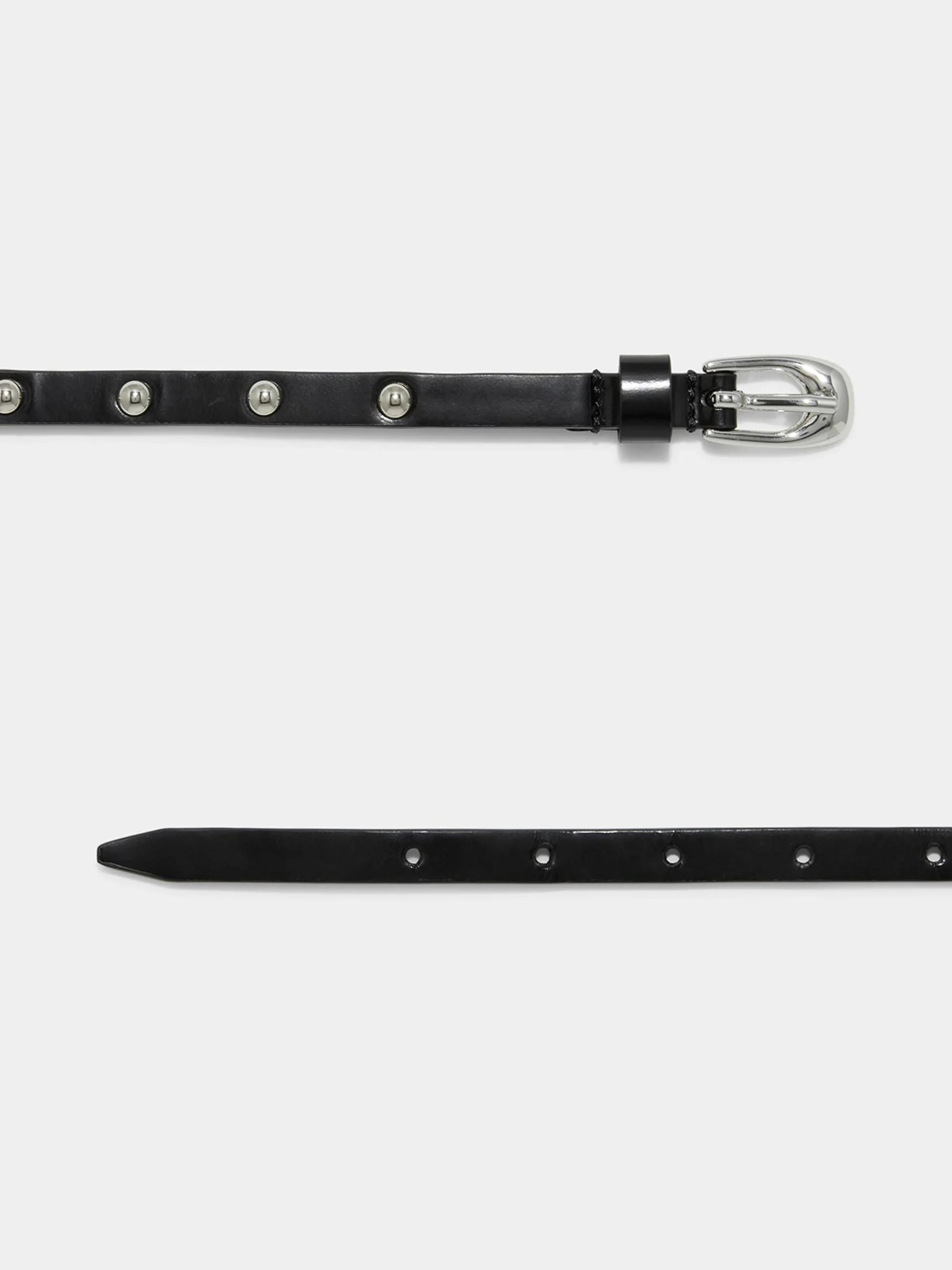 Liam Studded Leather Belt