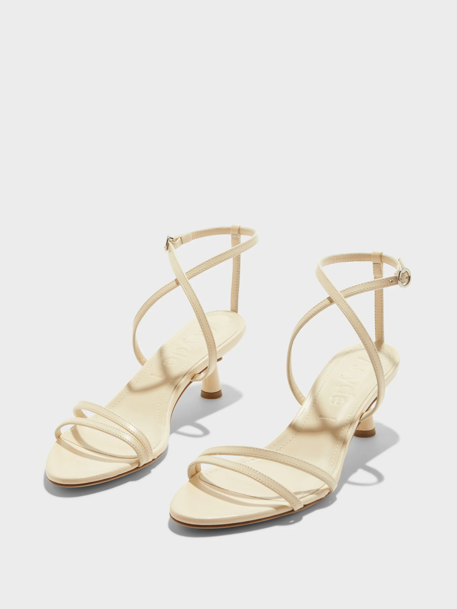 Maeve Leather Stiletto Sandals