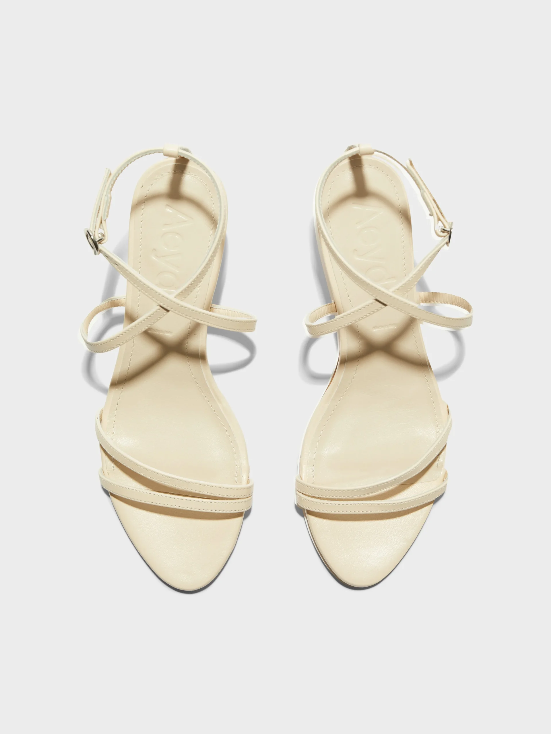 Maeve Leather Stiletto Sandals