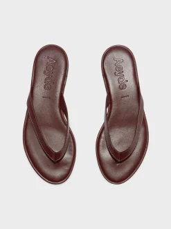 Melody Leather Thong Sandal