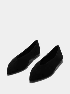 Moa Suede Ballet Flats