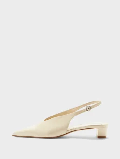 Oti Leather Slingback Pumps