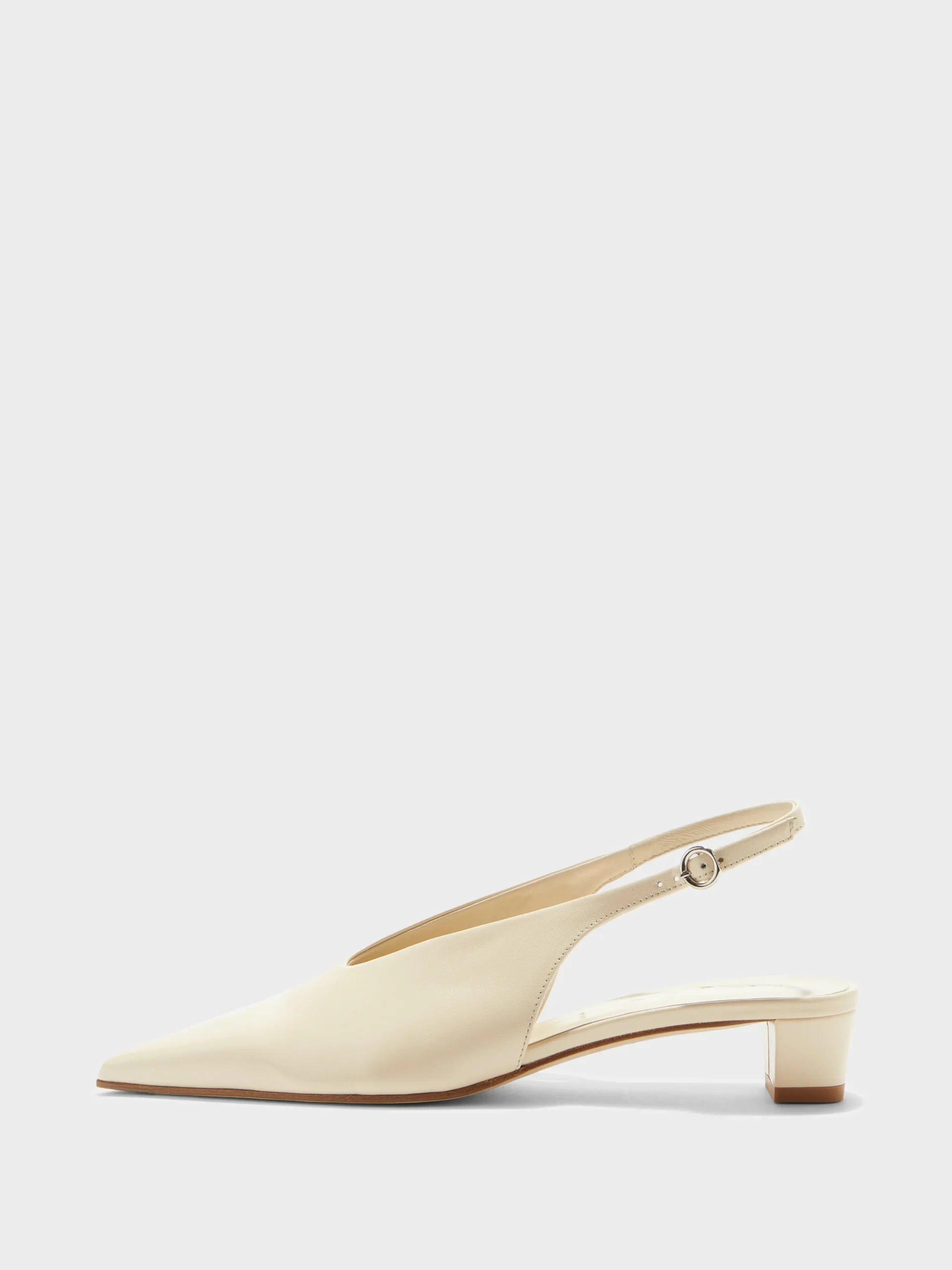 Oti Leather Slingback Pumps