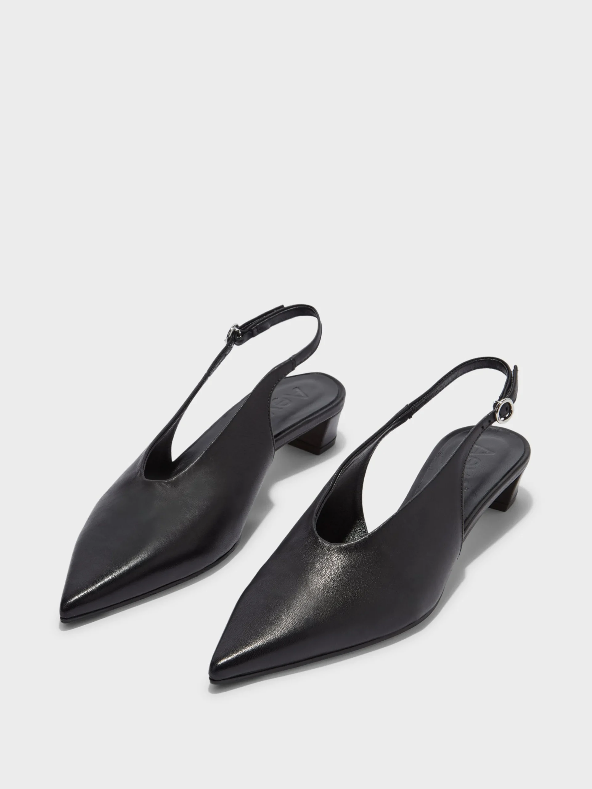 Oti Leather Slingback Pumps