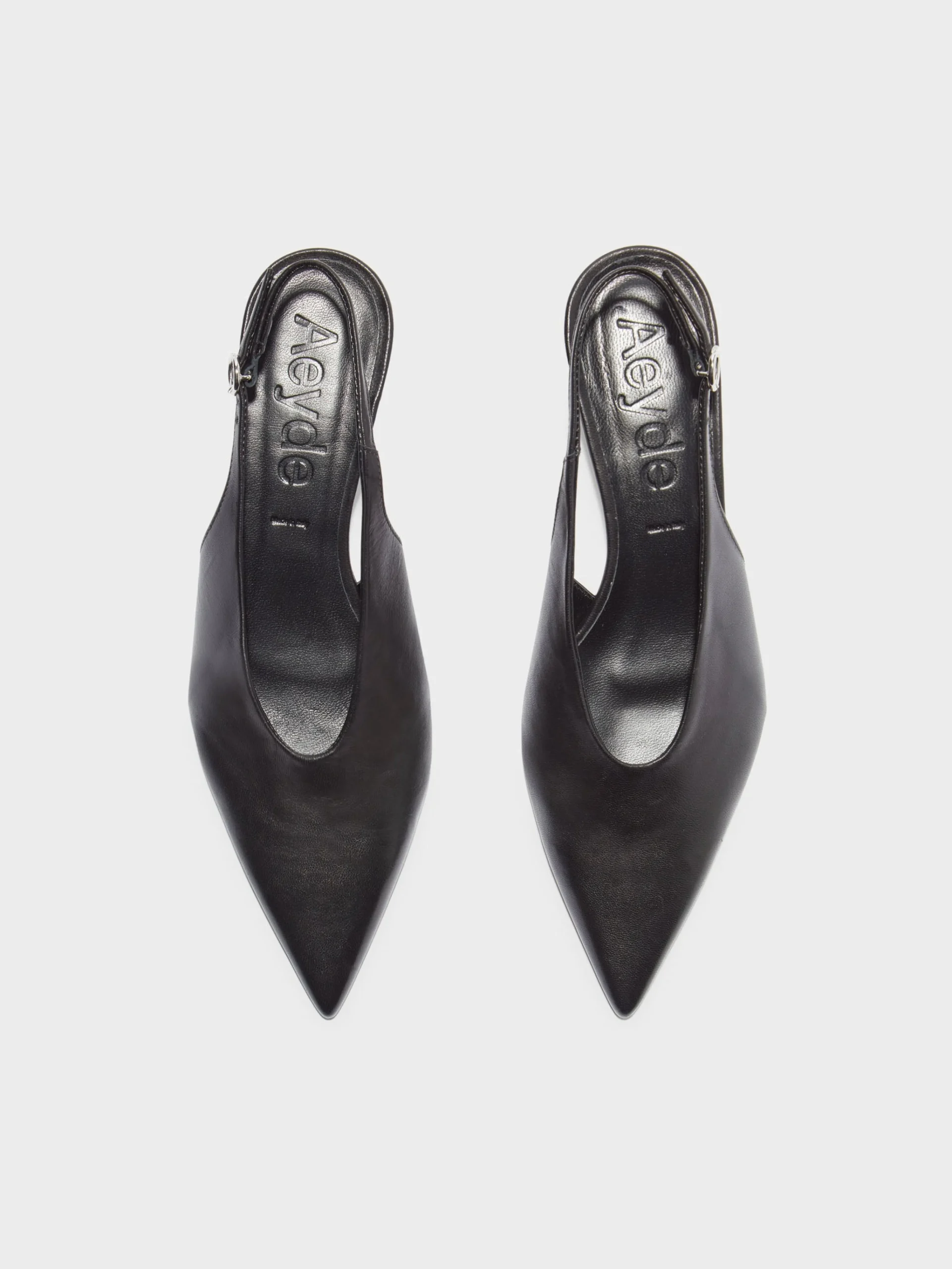 Oti Leather Slingback Pumps