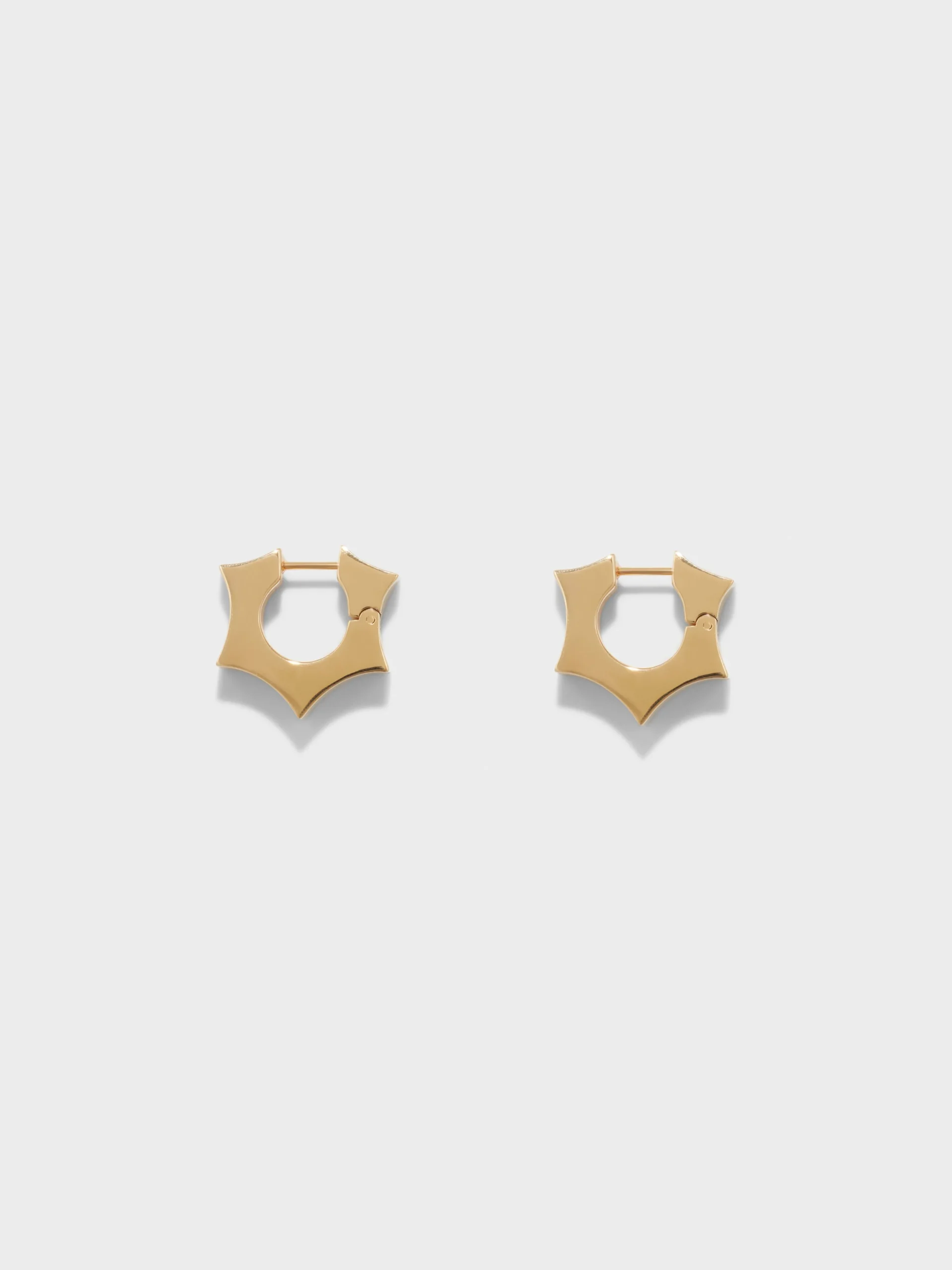 Parker 18kt Gold-Plated Hoop Earrings