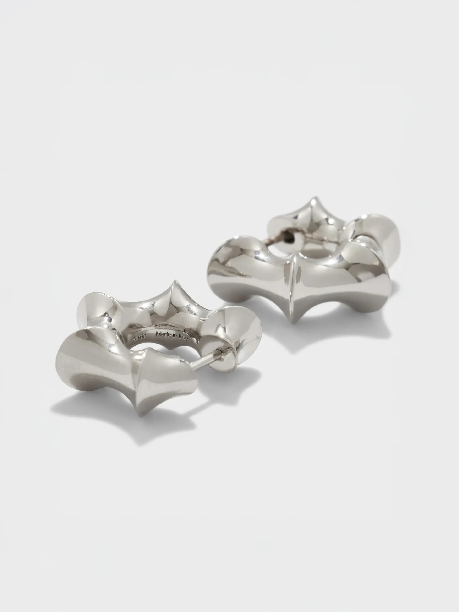 Phoenix Palladium-Plated Hoop Earrings