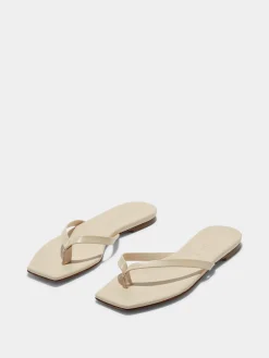 Renee Leather Thong Sandals