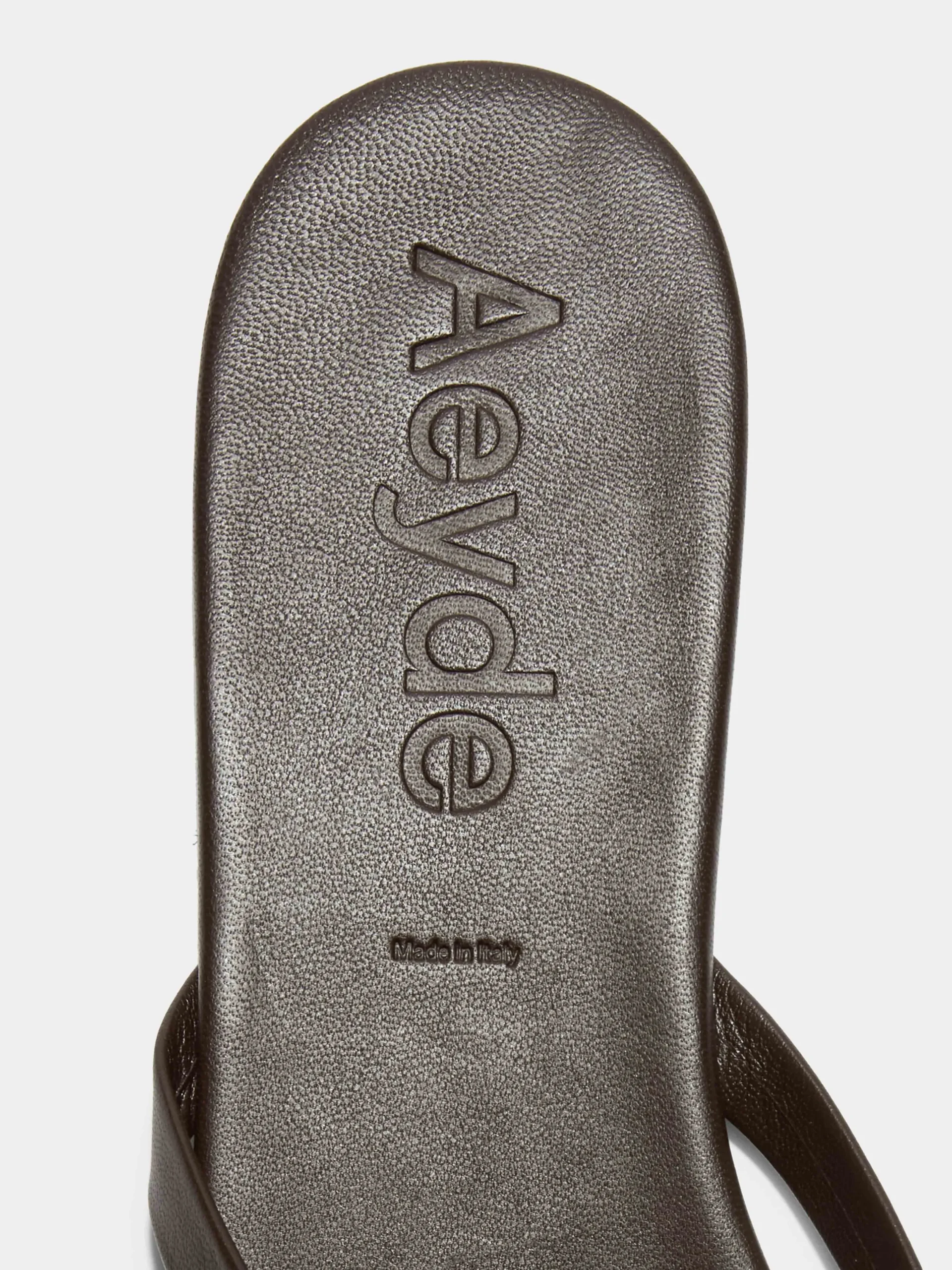 Renee Leather Thong Sandals