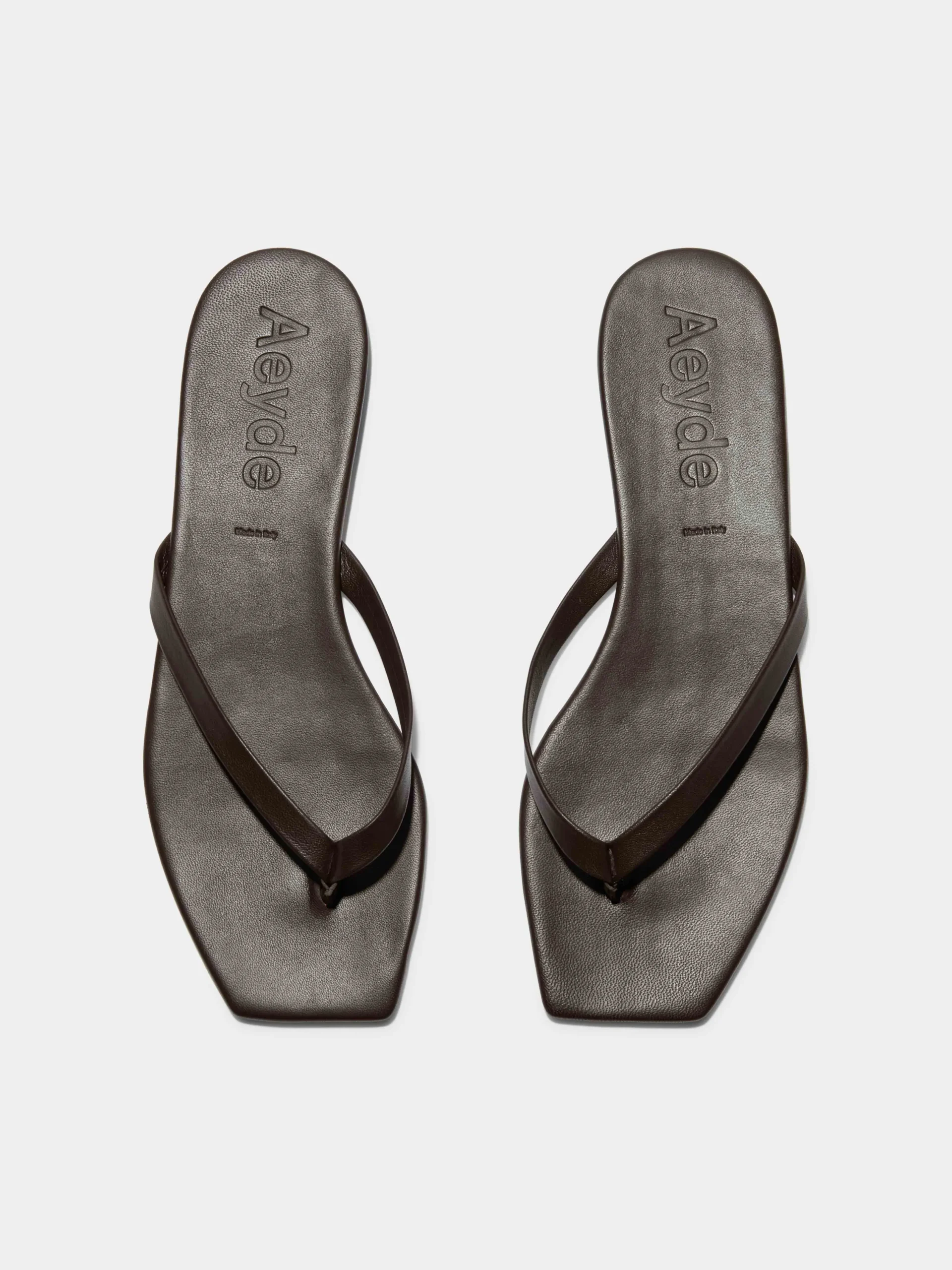 Renee Leather Thong Sandals