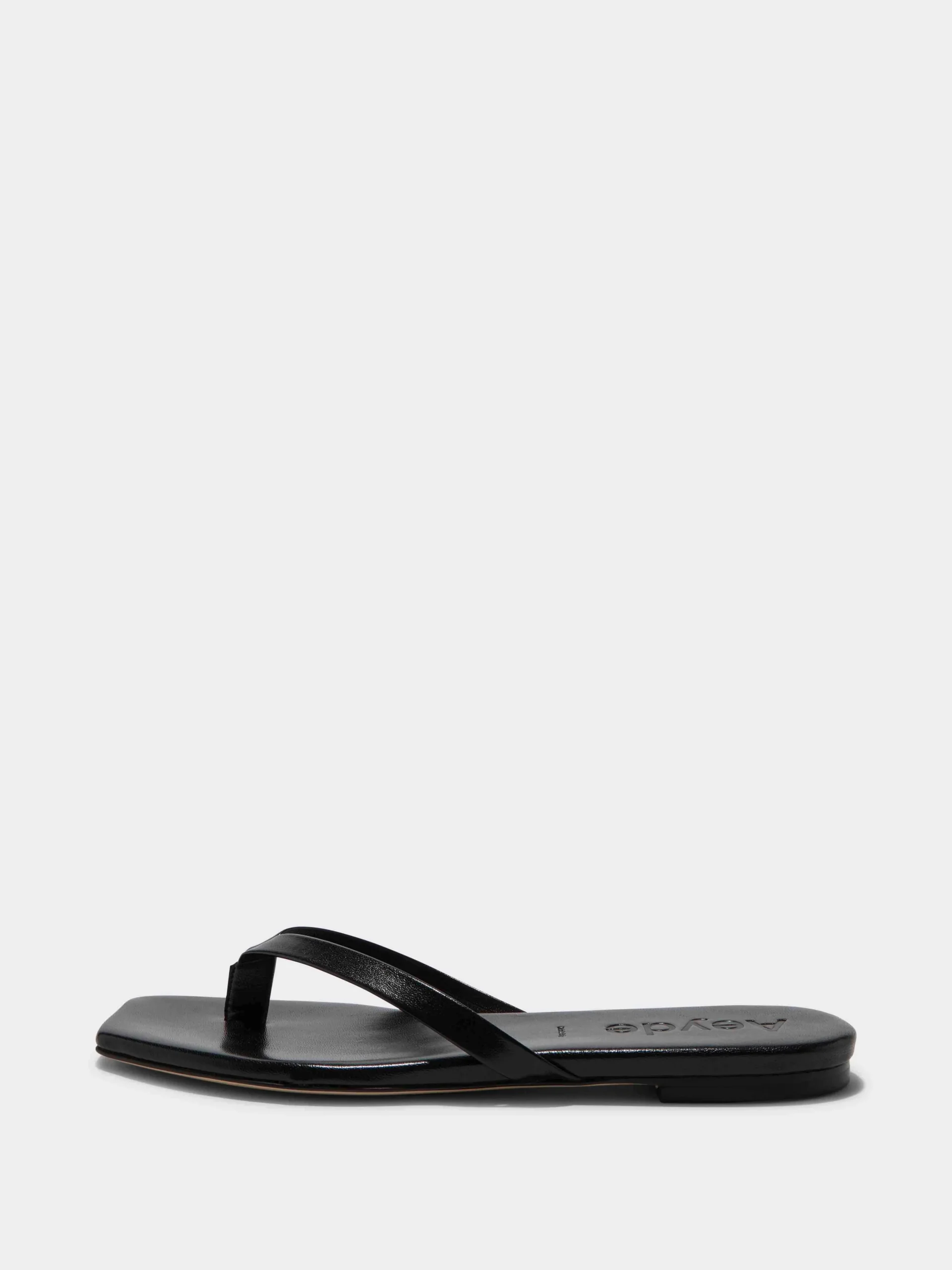Renee Leather Thong Sandals