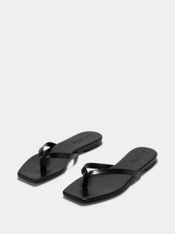 Renee Leather Thong Sandals
