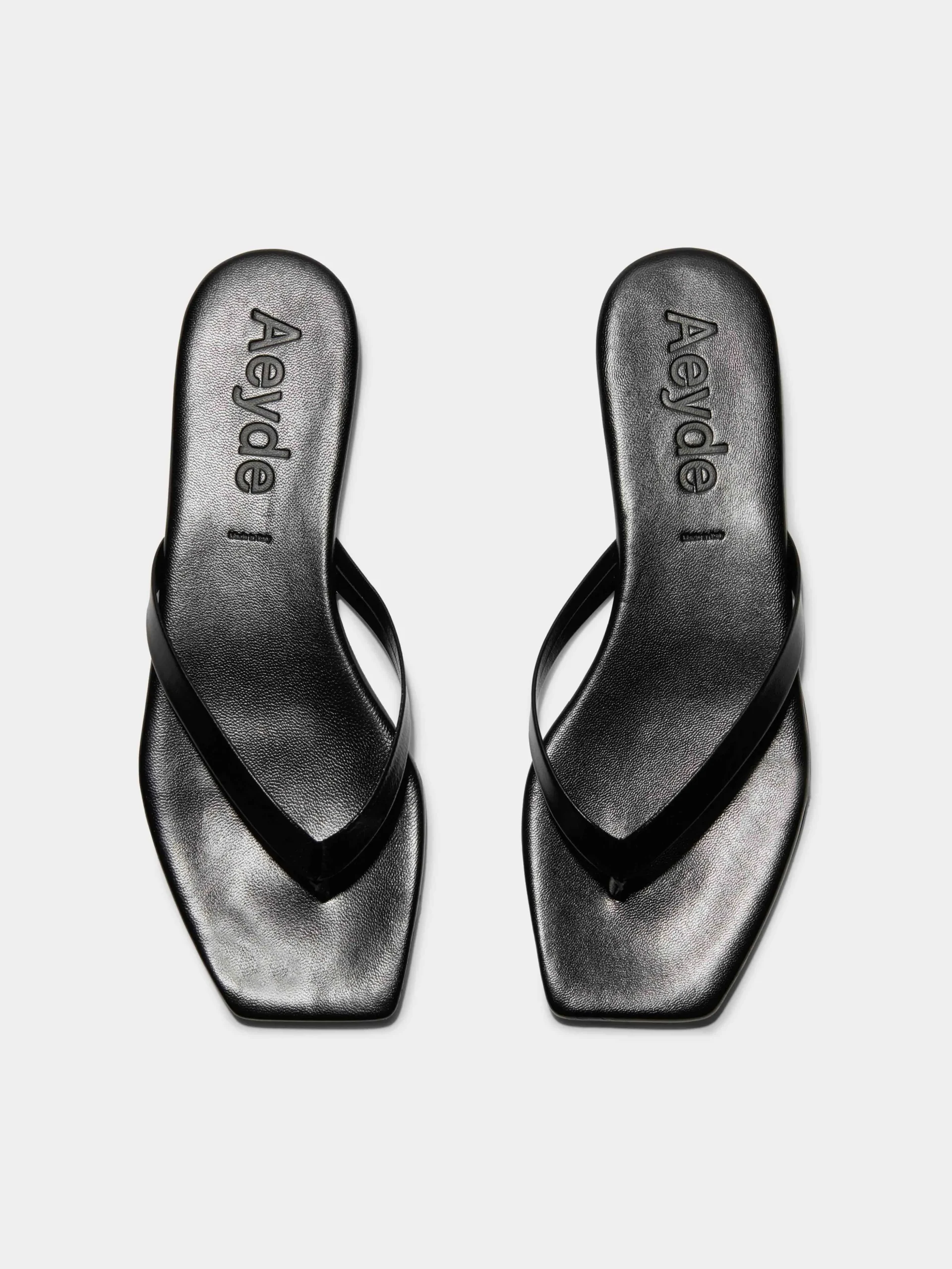 Renee Leather Thong Sandals