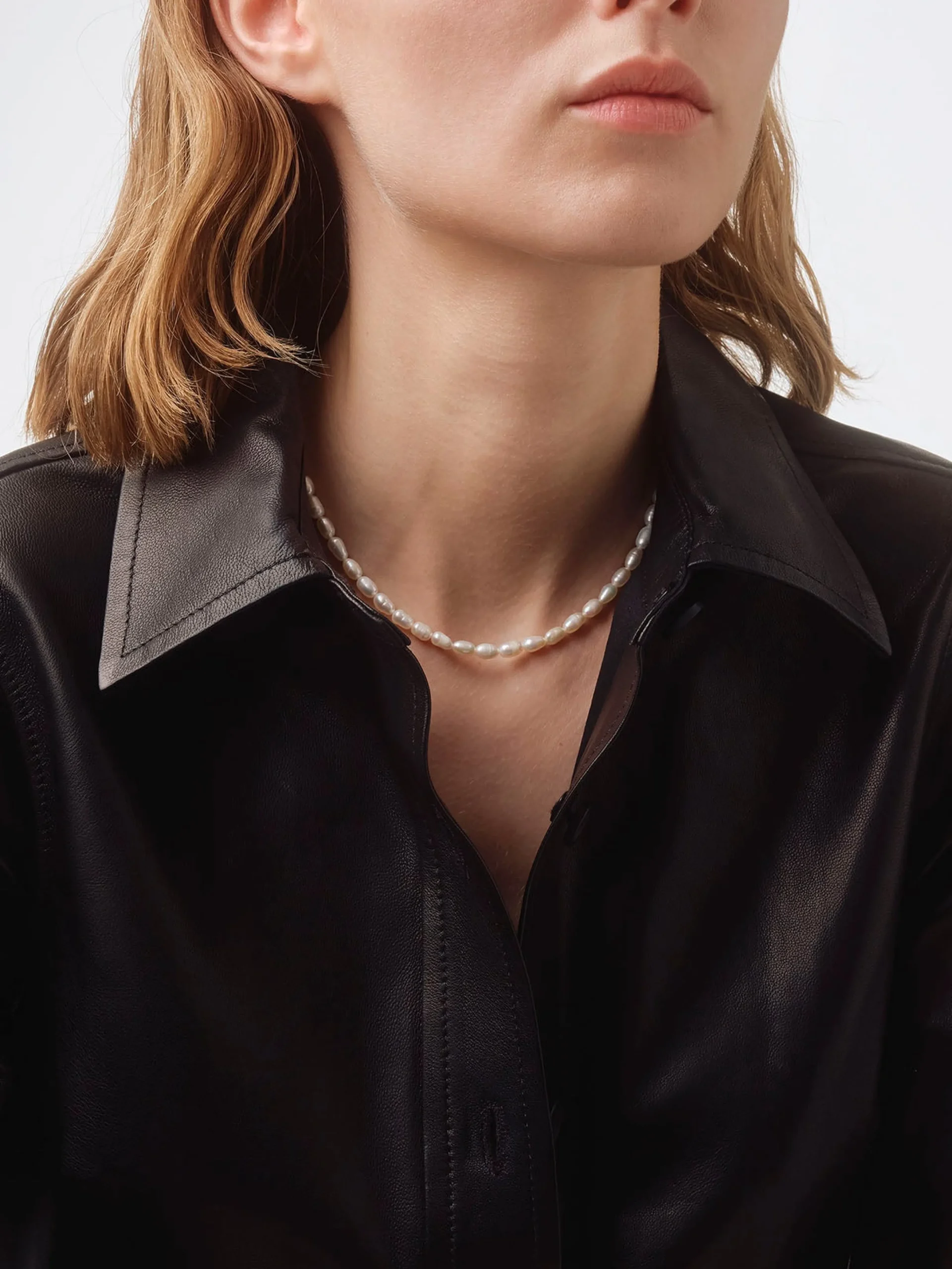 Saylor Pearl and Palladium-Plated Necklace